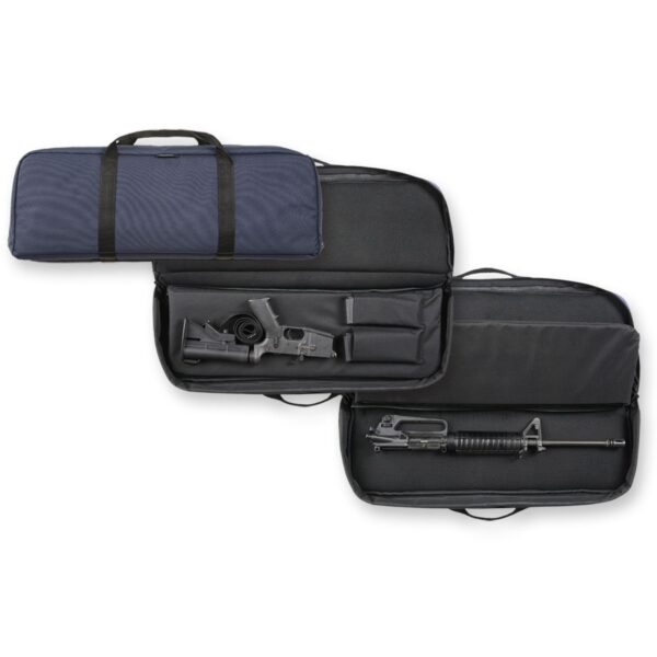 Bulldog Ultra Compact AR-15 Discreet Carry Case 29" Navy - Precision Shot Firearms
