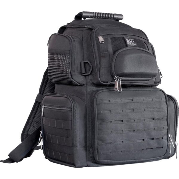 Bulldog Medium Tactical Range Handgun Backpack Black - Precision Shot Firearms