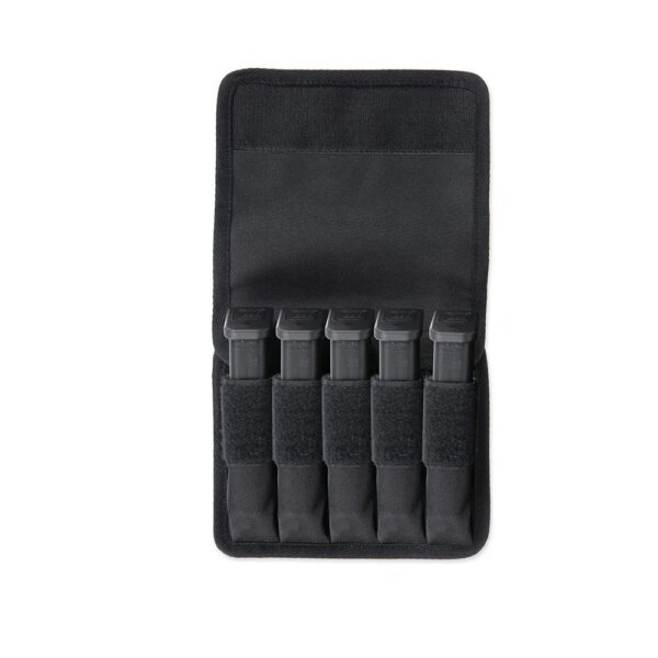 Bulldog Deluxe 5-10 Molle Pistol Mag Pouch Black - Precision Shot Firearms