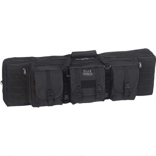 Bulldog Double Tactical Rifle Case 43" Black - Precision Shot Firearms