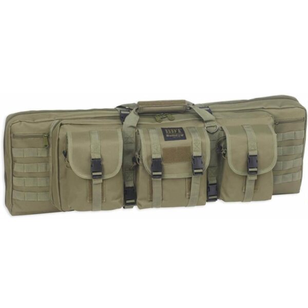 Bulldog Double Tactical Rifle Case 43" Green - Precision Shot Firearms