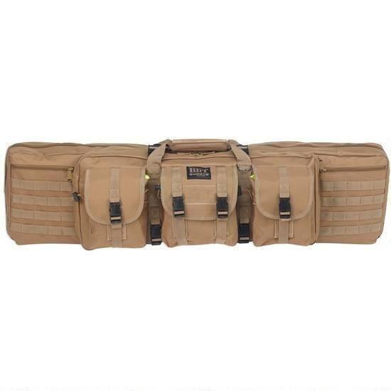 Bulldog Double Tactical Rifle Case 43" Tan - Precision Shot Firearms
