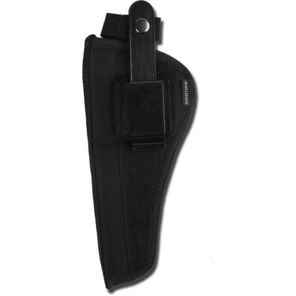 Bulldog Extreme Handgun Holster with Belt Loop and Clip for Small Frame Revolvers with 2-2.5" Barrels Black Ambi - Precision Shot Firearms