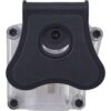 Bulldog Max Multi-Fit Polymer Holster w/ Paddle-Transparent Clear RH - Precision Shot Firearms