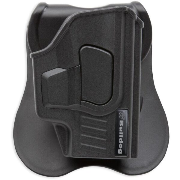 Bulldog Rapid Release Holster with Paddle for Ruger Max 9 Black RH - Precision Shot Firearms