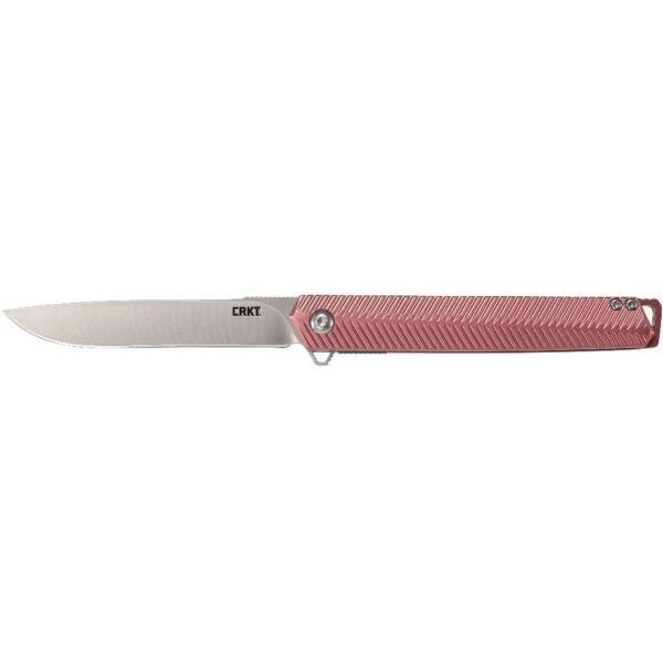 CRKT Stylus Folding Knife Assisted Opening 3 1/5" Blade Maroon - Precision Shot Firearms