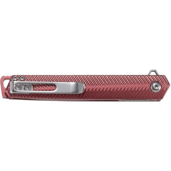 CRKT Stylus Folding Knife Assisted Opening 3 1/5" Blade Maroon - Precision Shot Firearms