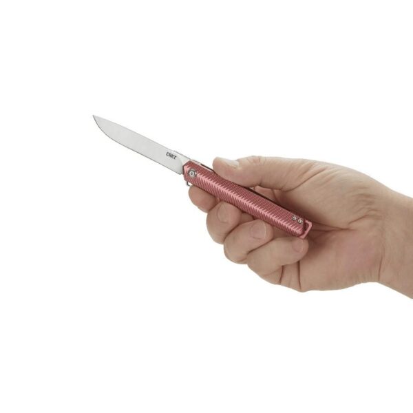 CRKT Stylus Folding Knife Assisted Opening 3 1/5" Blade Maroon - Precision Shot Firearms