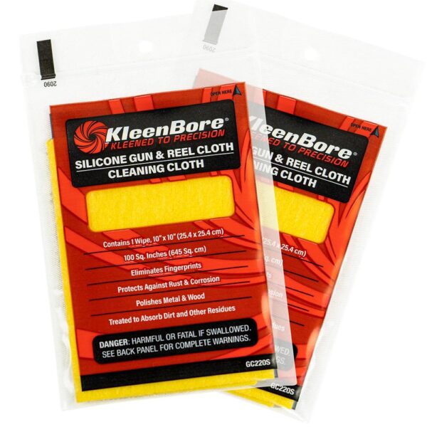 KleenBore Silicone Gun & Reel Cloth 10/ct - Precision Shot Firearms