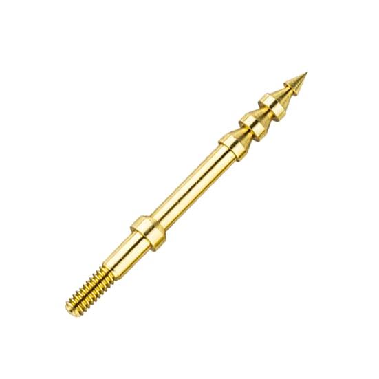 KleenBore Precision Barbed Point Cleaning Jag .17/.204 Cal SmallBore #3-48 Threads - Precision Shot Firearms