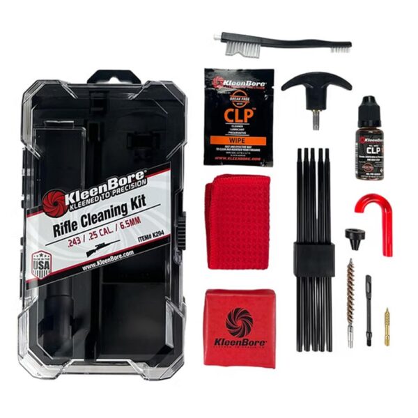 Kleenbore Rifle Cleaning Kit .243/.25/6.5mm - Precision Shot Firearms