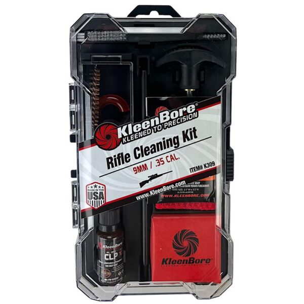 KleenBore 9mm Pistol Caliber Carbine (Rifle) Cleaning Kit - Precision Shot Firearms