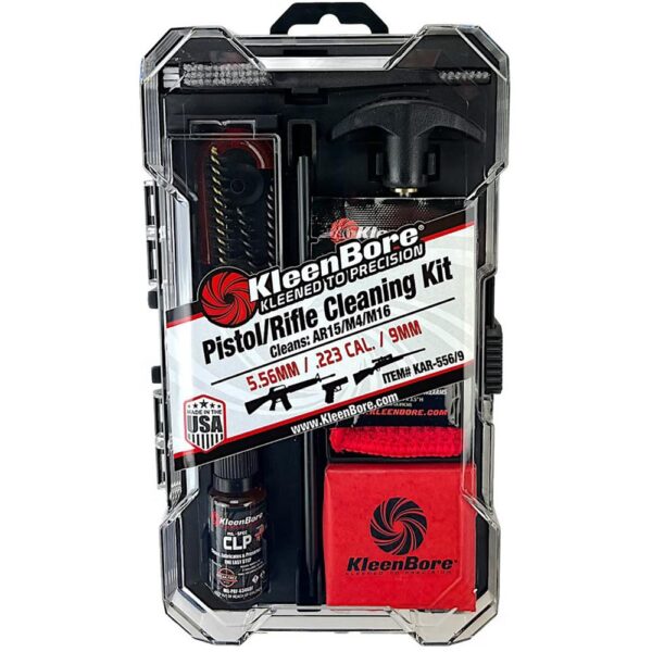 KleenBore .223/5.56mm/9mm Luger Combination Cleaning Kit - Precision Shot Firearms