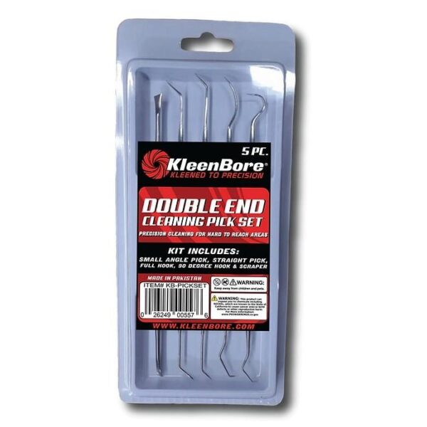 KleenBore Stainless Steel Gun Pick Set 5/ct - Precision Shot Firearms