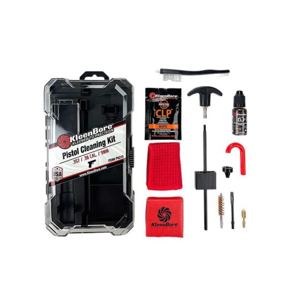 KleenBore Handgun Cleaning Kit .38/.357/9mm Luger - Precision Shot Firearms