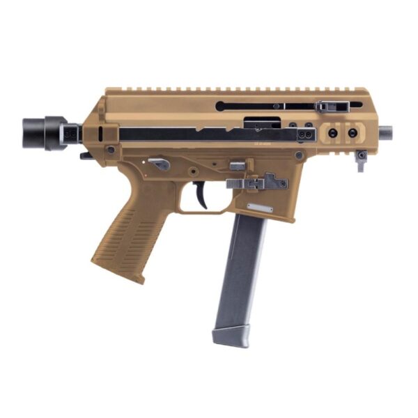 B&T APC9K Pro Handgun 9mm Luger 30rd Magazine 4.3" Barrel Coyote Tan with Glock Lower - Precision Shot Firearms