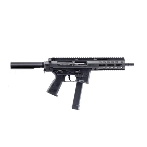 B&T SPC9 Handgun 9mm Luger 33rd Magazine 9.1" Barrel Black with Arm Brace Adapter Glock Magazine Compatible - Precision Shot Firearms