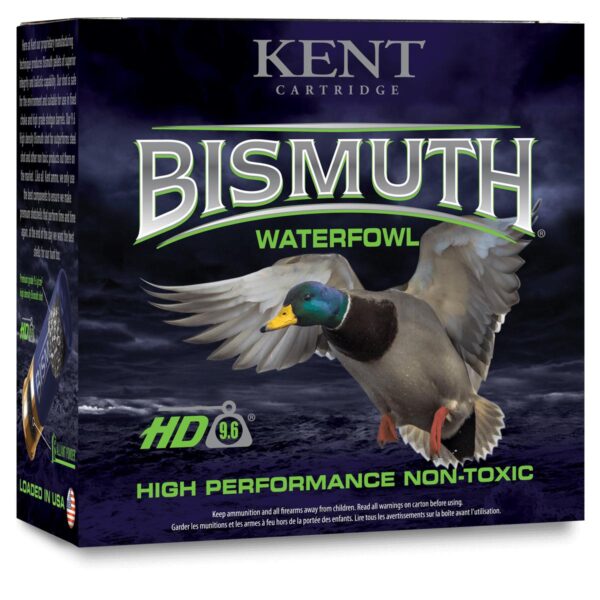 Kent Bismuth High-Performance Non-Toxic Shotshells 12 ga 2-3/4" 1-1/4oz 1350 fps #4 25/ct - Precision Shot Firearms