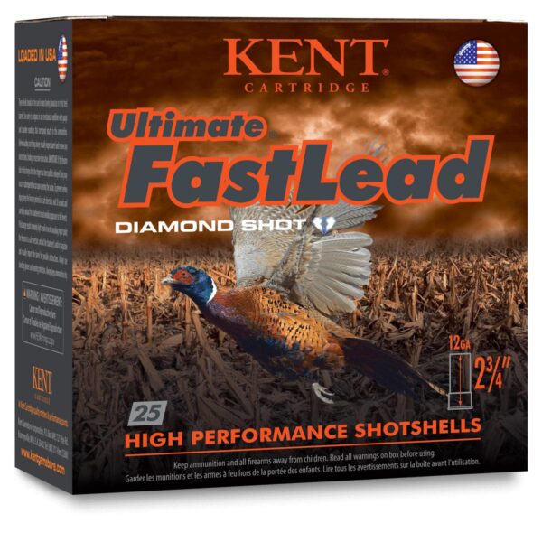 Kent Ultimate Fast Lead Shotshells 12 ga 3" 1-3/4oz 1325 fps #5 25/ct - Precision Shot Firearms
