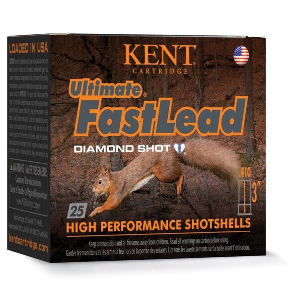 Kent Ultimate FastLead Upland Shotshell 410ga 3" 11/16oz 1150 fps #7.5 25/ct - Precision Shot Firearms