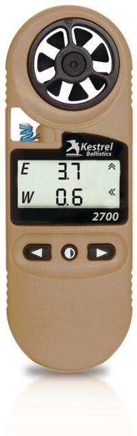 Kestrel 2700 Ballistics Weather Meter with LiNK - Tan - Precision Shot Firearms