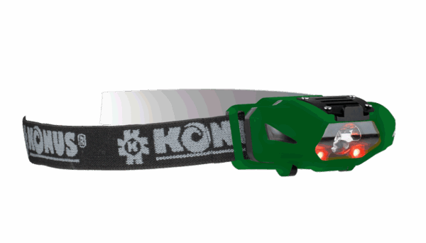 Konus Konusflash-5 Adjustable LED Headband Headlamp 60 Lumens - Precision Shot Firearms