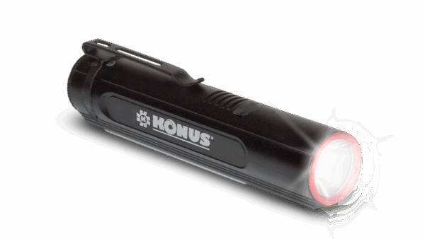 Konus Konuslight-2K Rechargeable Flashlight/Lantern 1000 Lumen & 2000 Lumen Turbo - Precision Shot Firearms