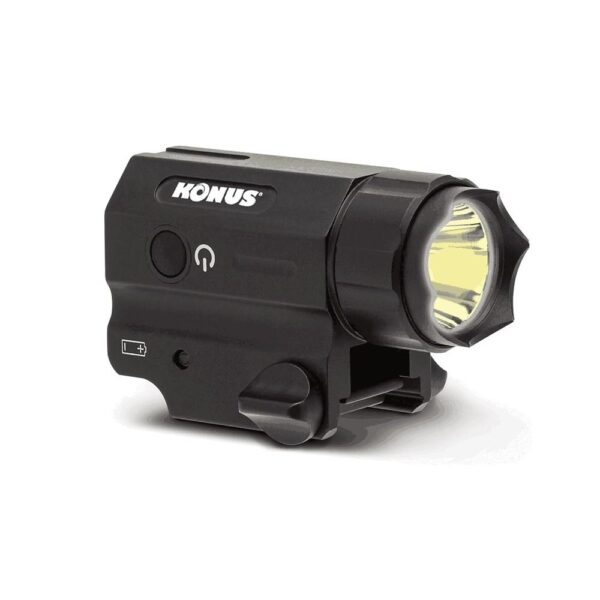Konus Konuslight-TL Weapon Light for Weaver/Picatinny Base Black - Precision Shot Firearms
