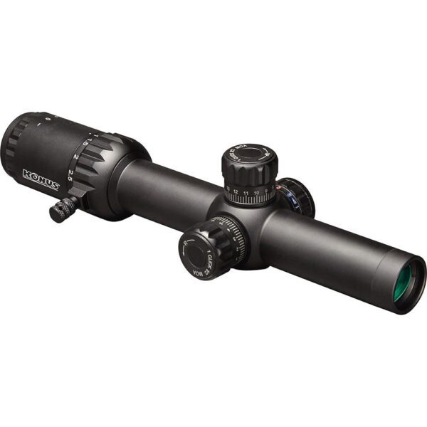Konus Event Rifle Scope 1-10x24 30mm SFP Circle-Dot Illum. Black - Precision Shot Firearms
