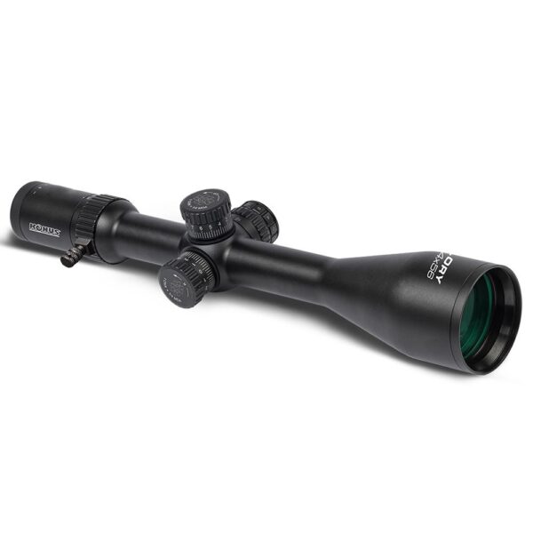 Konus Glory Rifle Scope 3-24x56mm FFP 30mm Blue/Red Fine Crosshair Illum - Precision Shot Firearms