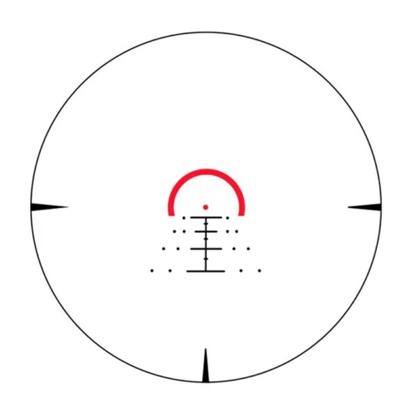 Konus Sultan Rifle Scope 1-10x24mm 30mm SFP Ballistic Circle Illum. Black - Precision Shot Firearms