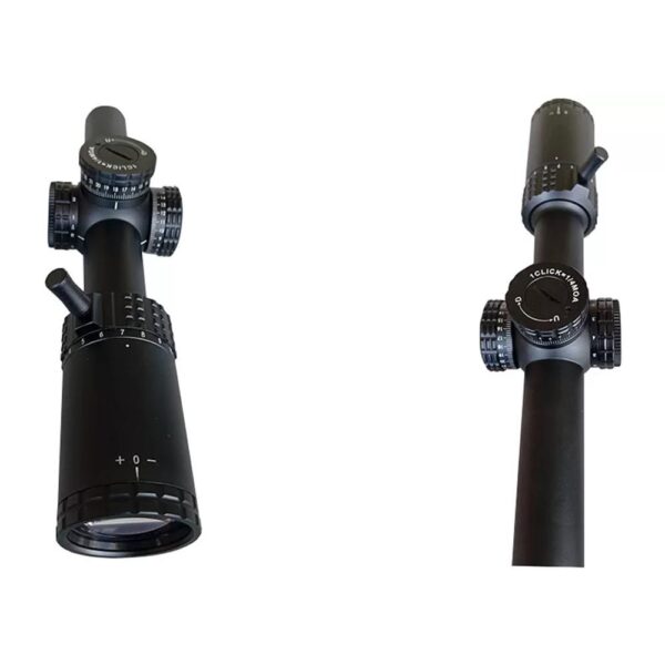 Konus Sultan Rifle Scope 1-10x24mm 30mm SFP Ballistic Circle Illum. Black - Precision Shot Firearms