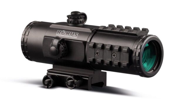 Konus SIGHT-PRO PTS2 Red Dot - 3x30mm Red/Blue Illuminated Reticle - Precision Shot Firearms