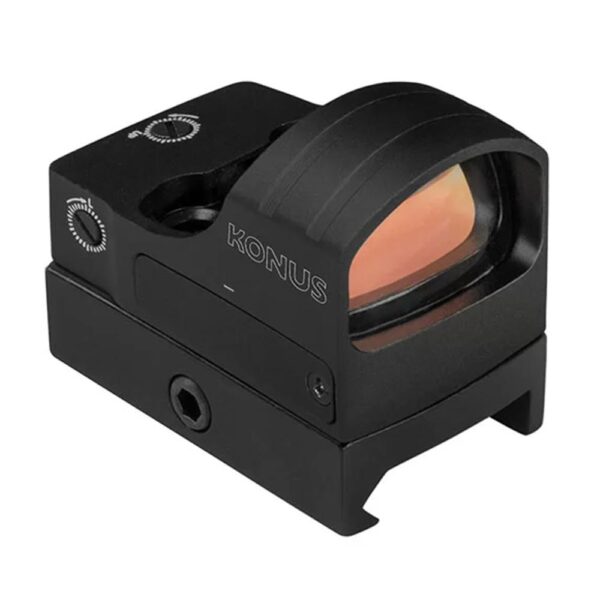 Konus Fission-MR Micro Red Dot Multi-Reticle Weaver Mount & Deltapoint Pro Base - Precision Shot Firearms