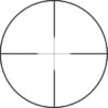 Konus-LX 350 Legend Rifle Scope 3-9x40mm 1" SFP 30/30 Duplex Non Illum Black - Precision Shot Firearms