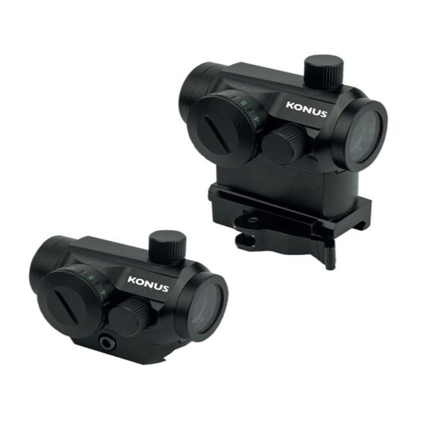 Konus Sight Pro Nuclear QR Red Dot Quick Release (high & low) 1x22 - Precision Shot Firearms