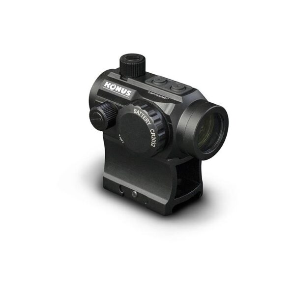 Konus Sight-Pro Nuclear Red Dot Dual Riser - Dual Illum Red/Green Dot - Matte - Precision Shot Firearms