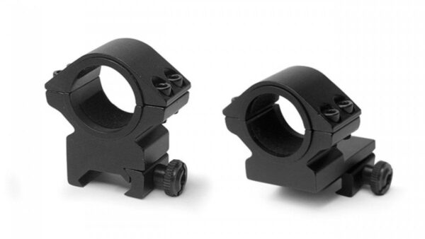 Konus 2-Piece Riflescope Rings 30mm & 1" (Insert-Style) - Matte Black - Precision Shot Firearms