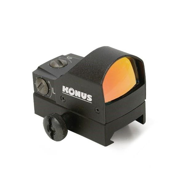 Konus SightPro Fission 2.0 Micro-Compact 17x23mm Electronic Dot Sight 4 MOA Black Matte - Precision Shot Firearms