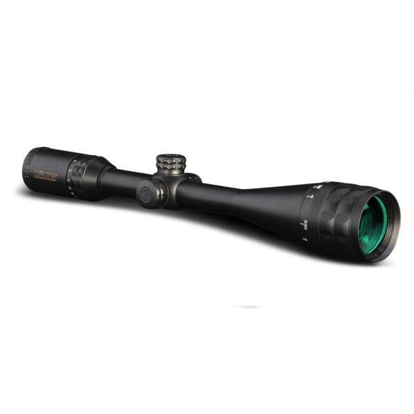 KonusPro Plus 6-24x50mm Rifle Scope Engraved Blue/Red Illum Fine Crosshair Reticle Matte Black - Precision Shot Firearms