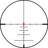 KonusPro 3-9x40mm Rifle Scope Engraved SFP Blue/Red Dot 550 Ballistic Reticle Illuminated Matte Black - Precision Shot Firearms