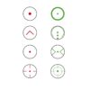 Konus Optics SIGHT-PRO R8 Rechargeable Red/Green Dot with 8 Reticles - Precision Shot Firearms