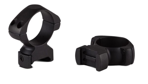 Konus 2-Piece Steel Riflescope Rings 30mm High - Matte Black - Precision Shot Firearms