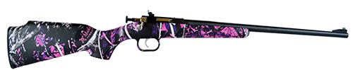 Keystone Crickett Rifle .22 LR Single Shot 16.125" Blued Barrel Synthetic Stock Muddy Girl - Precision Shot Firearms