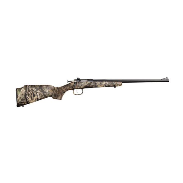 Keystone Crickett Rifle .22 LR Single Shot 16.125" Blued Barrel Synthetic Stock Mossy Oak Break up - Precision Shot Firearms