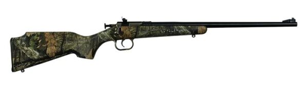 Keystone Crickett Rifle .22 LR Single Shot 16.125" Blued Barrel Synthetic Stock Mossy Oak Break up - Precision Shot Firearms