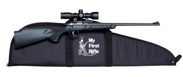 Keystone Synthetic .22LR Rifle w Scope Mount & Case - Precision Shot Firearms