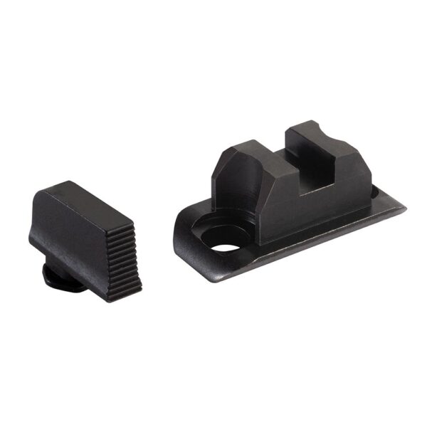 Ameriglo Optic Compatible Sight Set for Glock 43X/48 A-Cut Black Front and Back - Precision Shot Firearms