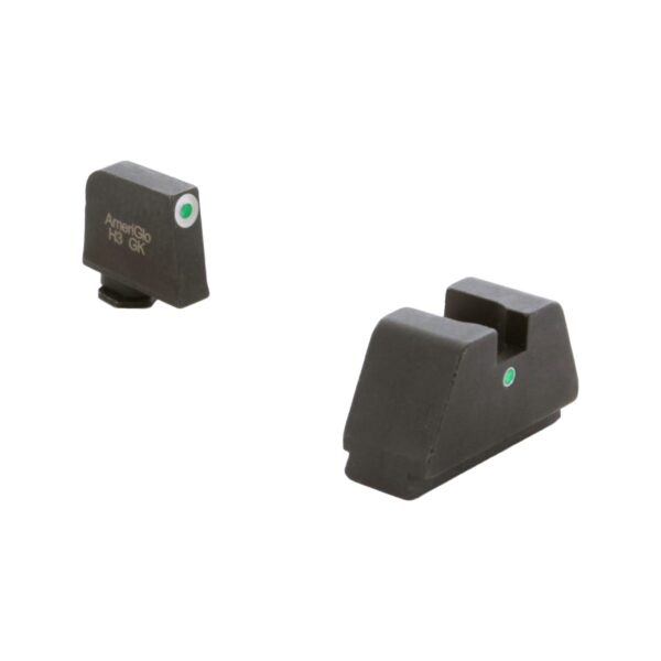 Ameriglo 3XL Tall Green Tritium White Outline Front Tritium Dot Rear Glock - Precision Shot Firearms