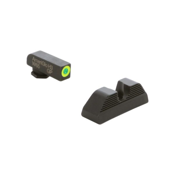 Ameriglo Protector Tritium Night Sight Set for Glock Green - Precision Shot Firearms